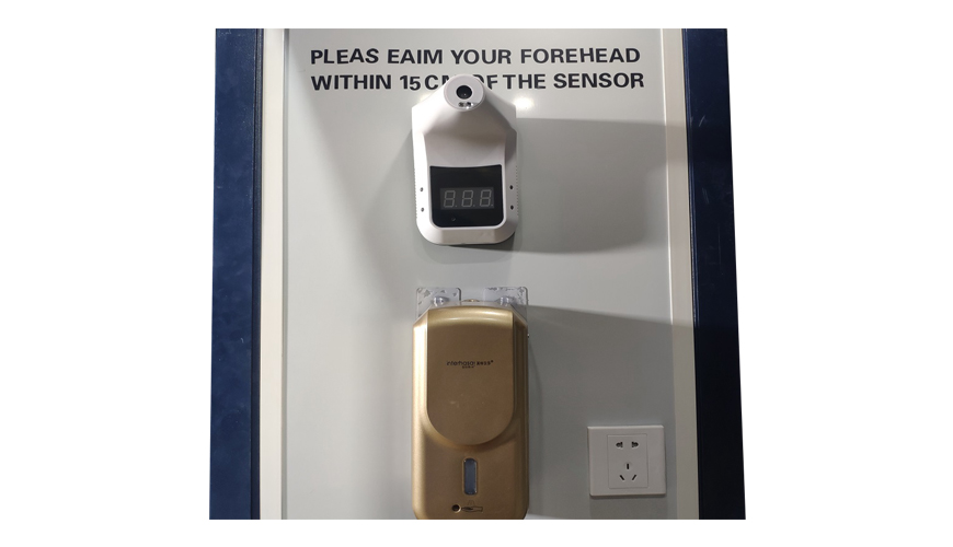 BST-XDTD04  Intelligent Body Temperature Measurement Door Thermal Body Heat Sensor Disinfection Channel