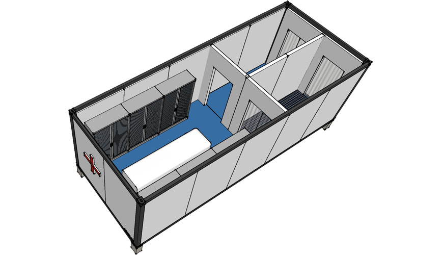 HY-AE Hysun Prefab Mobile Flatpack Container House Office Hospital and Clinic for Sale