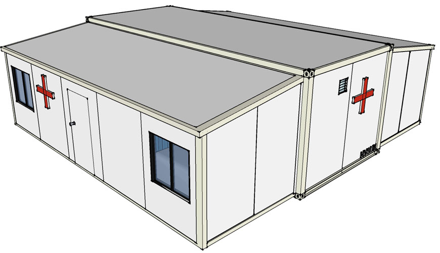 HY-E Hysun Mobile Modular Expandable Portable Medical Hospital