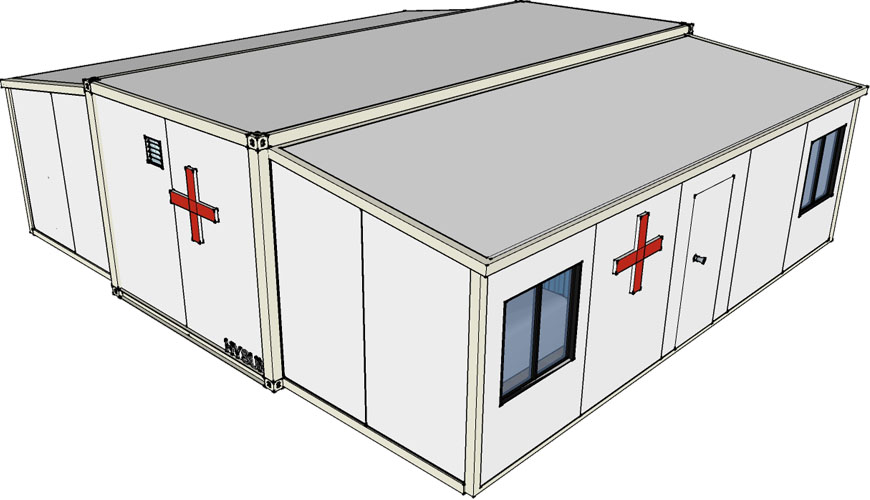 HY-E Hysun Mobile Modular Expandable Portable Medical Hospital