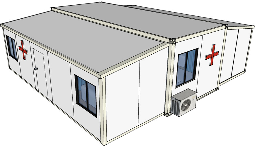 HY-E Hysun Mobile Modular Expandable Portable Medical Hospital