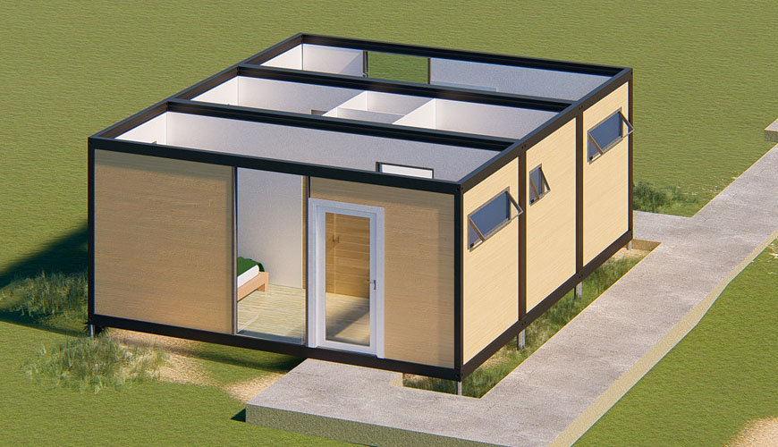 HY-A322 Hysun Mobile Homes for Sale Shipping Container 20Ft Contain Flat Pack House Prefabricated