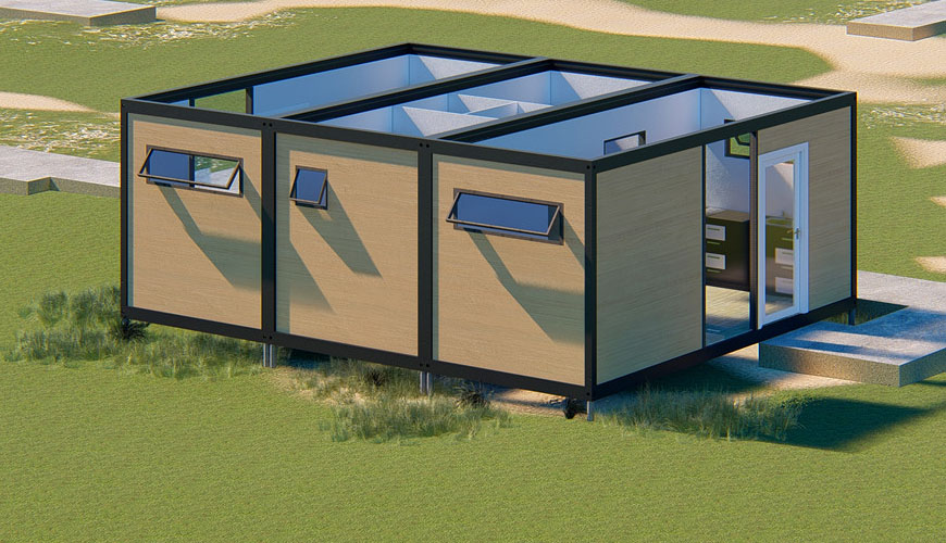 HY-A322 Hysun Mobile Homes for Sale Shipping Container 20Ft Contain Flat Pack House Prefabricated