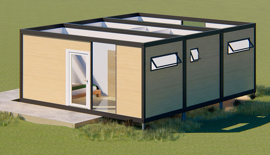 HY-A322 Hysun Mobile Homes for Sale Shipping Container 20Ft Contain Flat Pack House Prefabricated