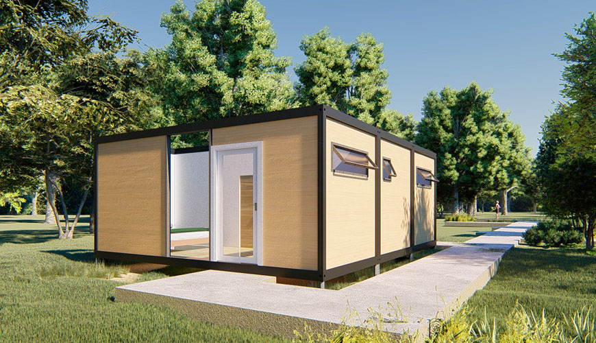 HY-A322 Hysun Portable Mobile Container Prefab Flat Pack Indian Home