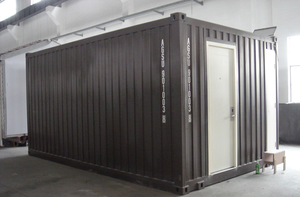 Britain: Prefab Modified Accommodation container