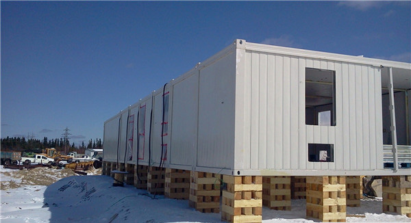 Ontario, Canada: Prefab Flat Pack Construction Site Accommodation