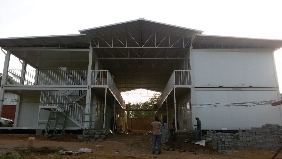 Juba, Sudan: Prefabricated Flat Pack UN Camp  Container