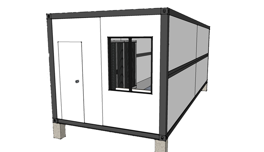 HY-F010 HYSUN Modular Ready Made Folding Modular Container House Prefab Foldable Container Home with Bathroom