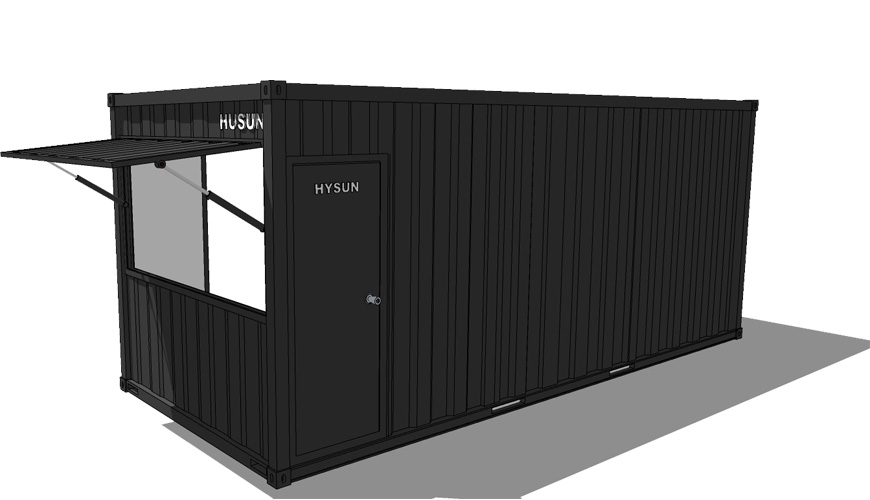 HY-Q017 HYSUN Popular Container Coffee Shop Portable Mobile Pop-up Shipping Container Cafe Bar New Design Shop