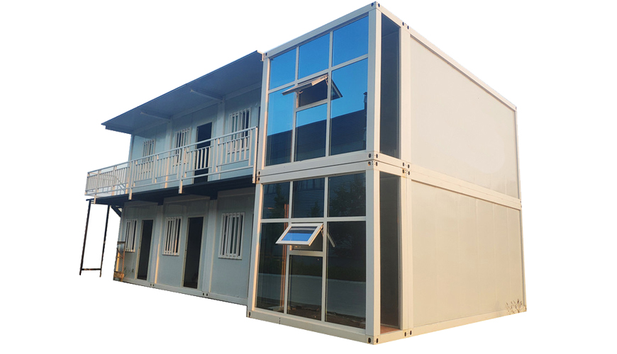 HY-B001 HYSUN 2020 New Style Prefab Mobile House 20Ft Flat Pack Building Office Container Home