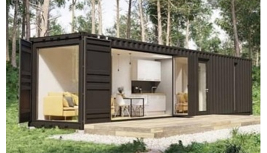 HY-M802 Hysun Movable Portable Prefabricated Customized Design Modified 20FT 40FT Shipping Container Living House Hotel Villa Home