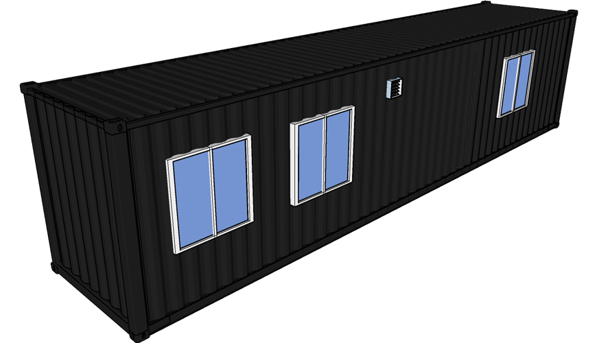 HY-M301 Hysun 20ft 40ft Standard Shipping Modified Container Living House Portable Storage Containers Modified container home