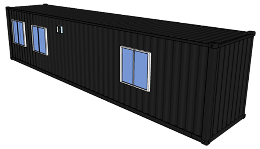 HY-M301 Hysun 20ft 40ft Standard Shipping Modified Container Living House Portable Storage Containers Modified container home