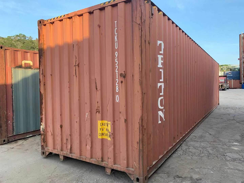 Sales information: Hysun sold 2 used 40hq containers to Australia