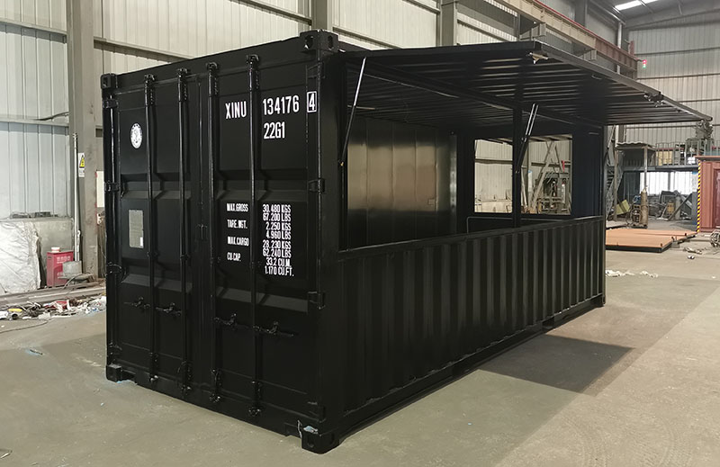 Sales information: Hysun sold a 20GP modified Container kitchen to Britain