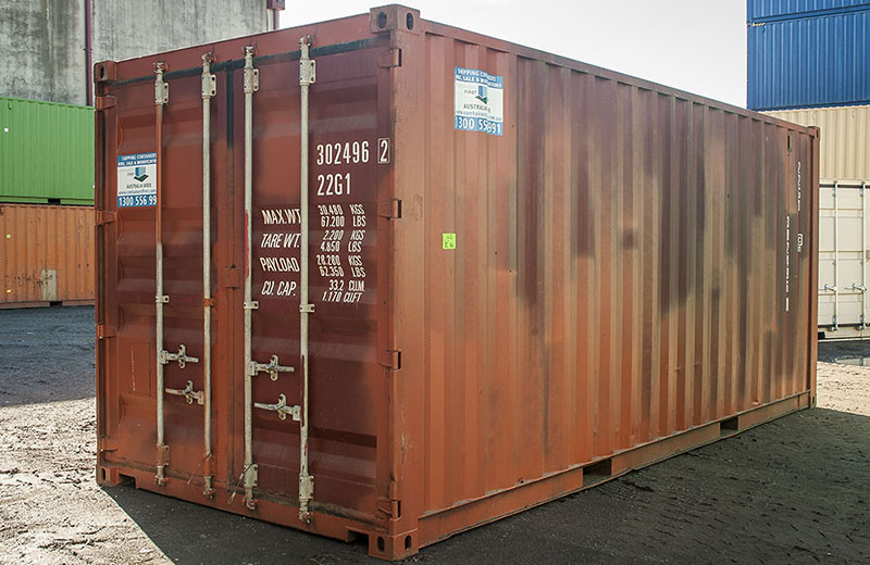 Sales information: Hysun sold 2 20ft used shipping containers to Germany