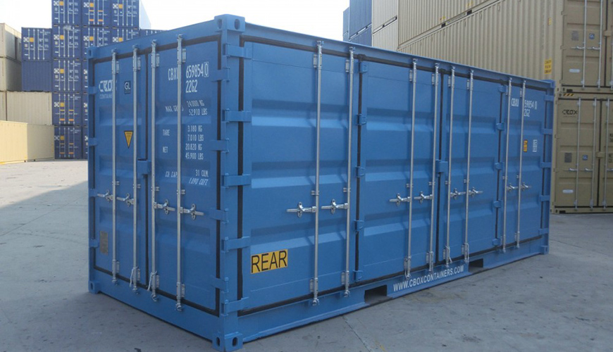 Hysun 20GP open side container 20 foot side opening dry freight shipping container