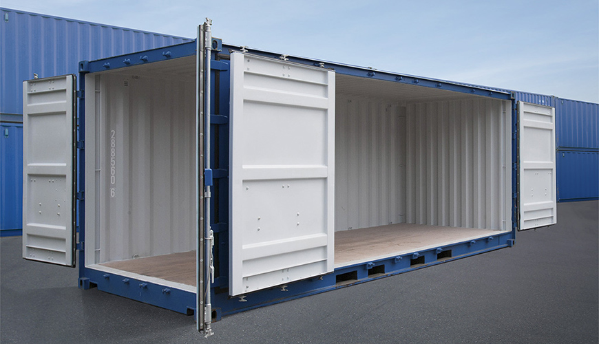 Hysun 20GP open side container 20 foot side opening dry freight shipping container